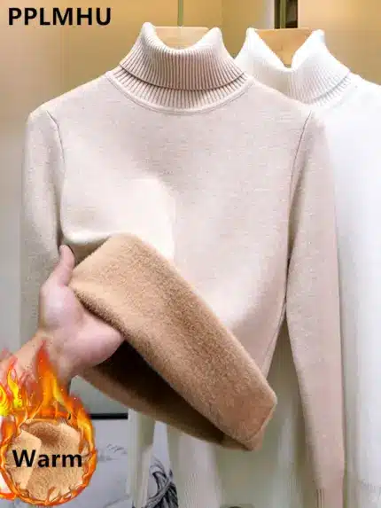 Winter Turtleneck Sweater For Women